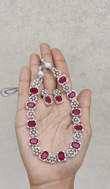 Pink oxidised set