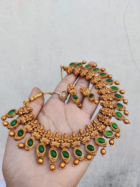 Green lakshmi set