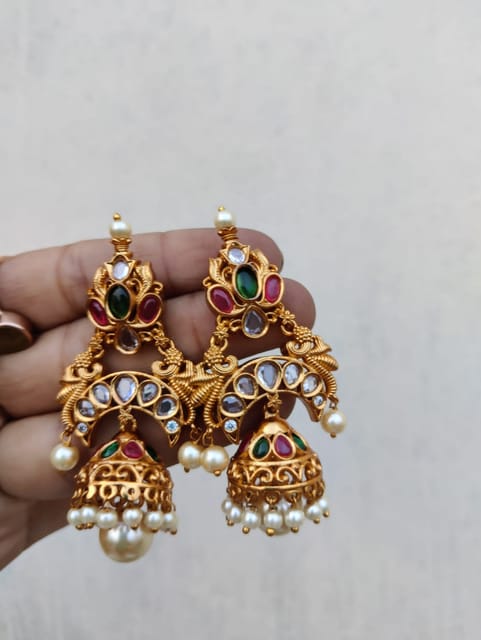 Cz kemp jhumkis 3