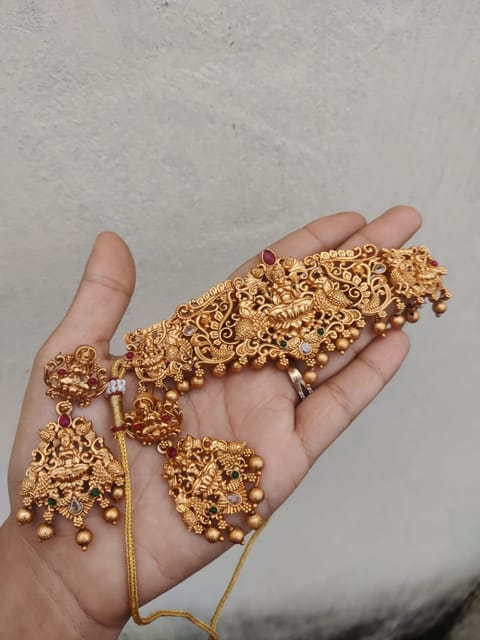Temple necklace set