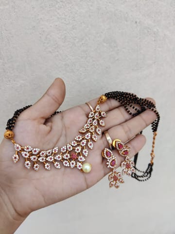 Black beads set