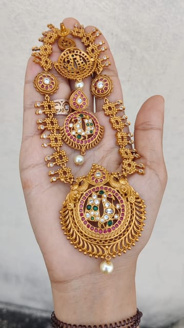 Cz gold plated premium set