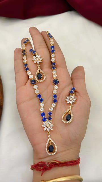 Blue ad set