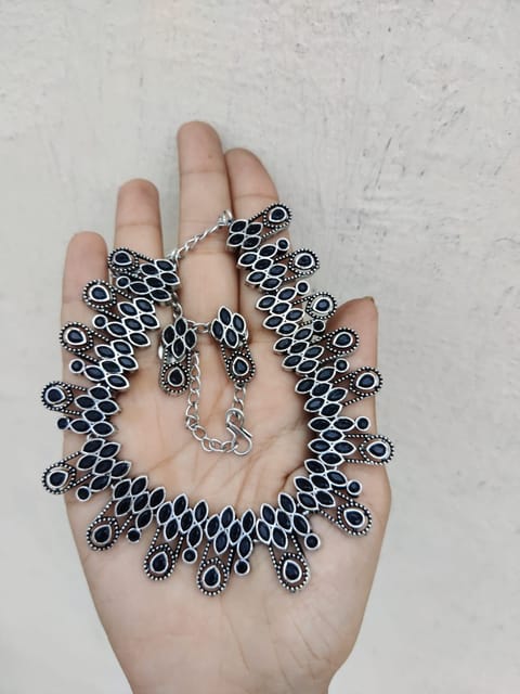 Black oxidised set