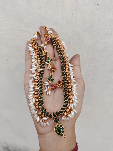 Dual kemp guttapusulu necklace 2