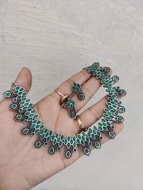 Oxidised set green
