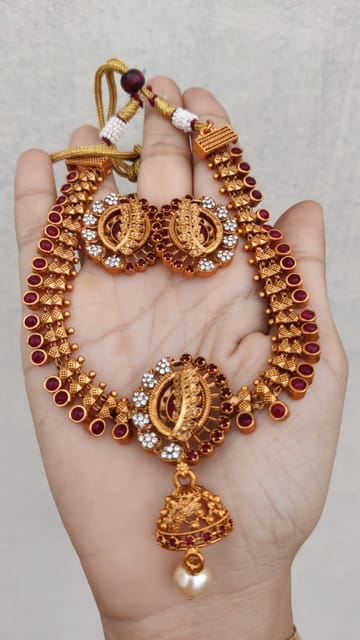 Necklace set red