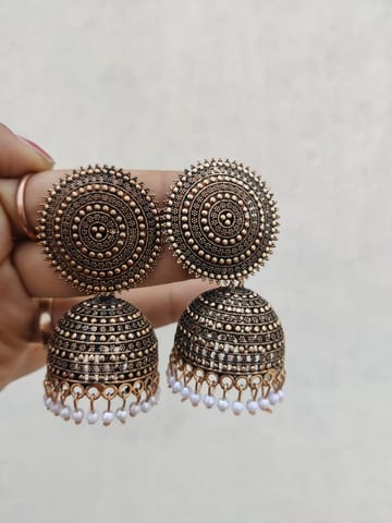 Golden jhumki