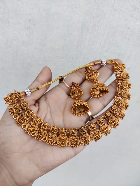 Lakshmi copper set
