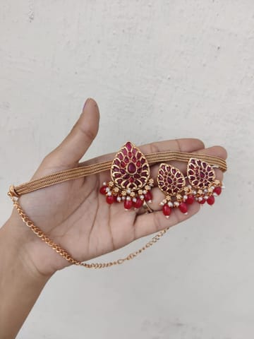Red kemp choker