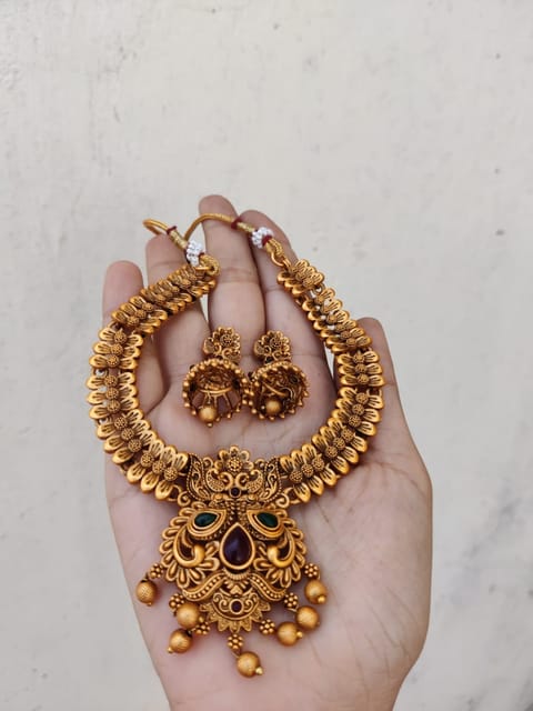 Mango necklace set