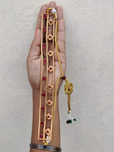 Ruby choker set