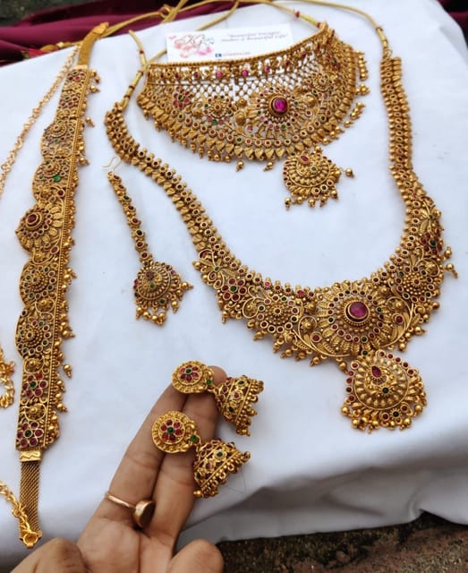 New semi bridal set