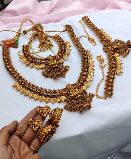 Temple semi bridal set 3
