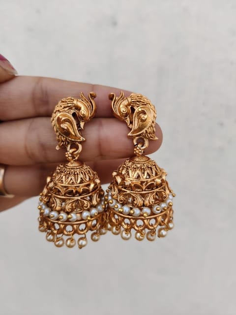 Peacock jhumki 2