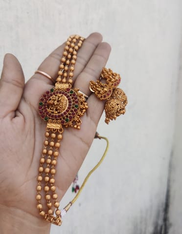 Golden temple choker set