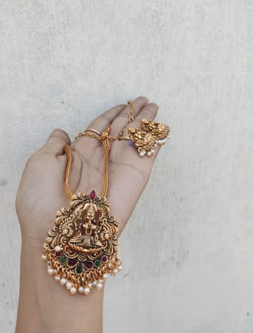 Temple choker Lakshmi set