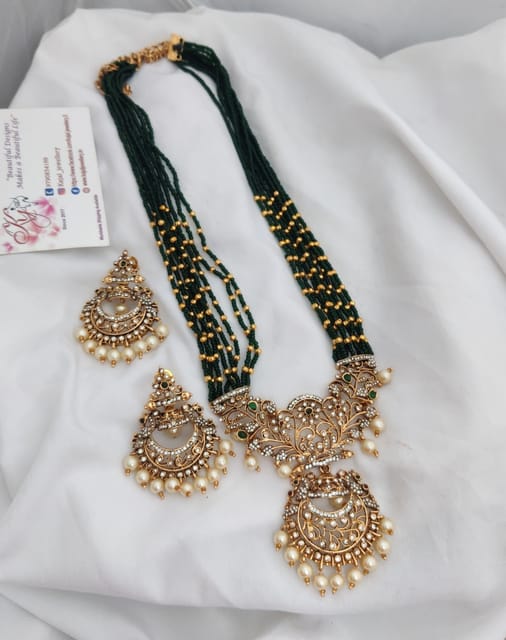 Green long harram set