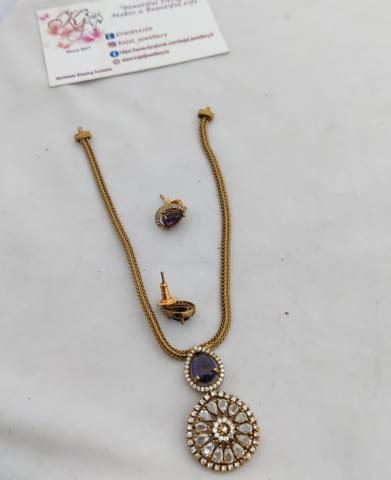Victorian purple set