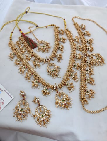Guttapusulu combo bridal semi set