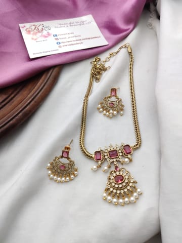 Pink kemp attigai set