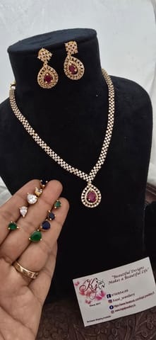 American diamond changeable 4 in 1