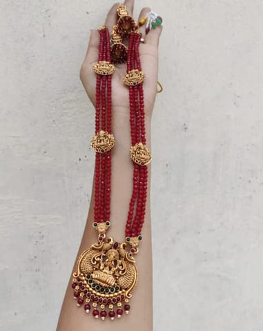 Red long harram set