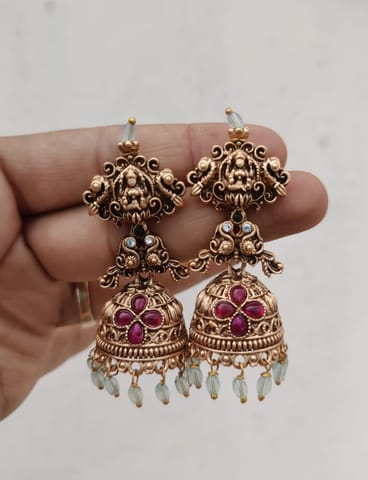 Temple Jhumki