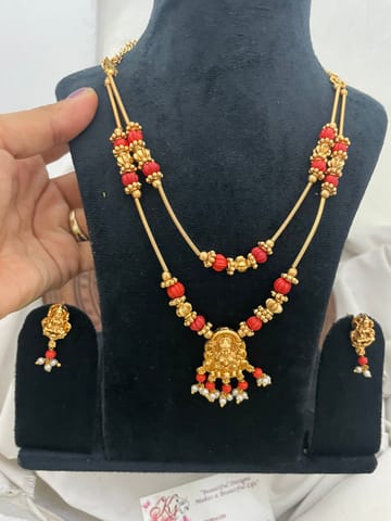 Coral temple set