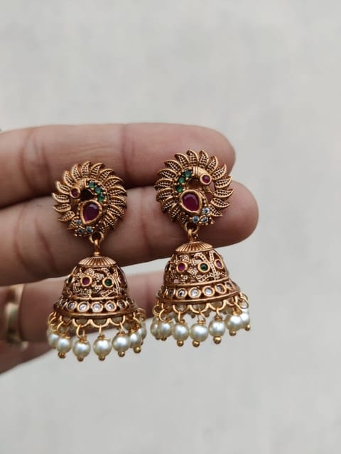Peacock mini Jhumki