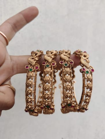 Peacock bangles 2.4