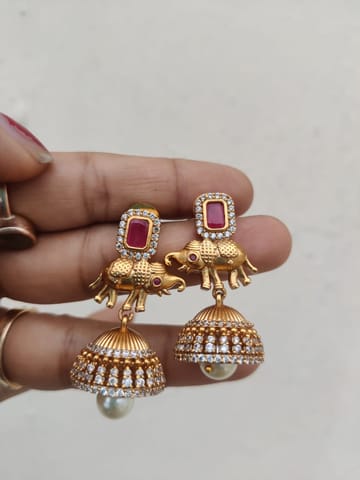 Elephant Jhumka