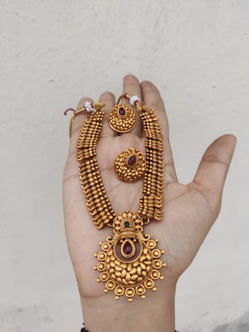 Copper necklace set