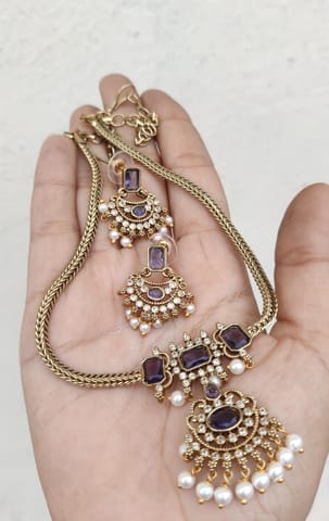 Violet Cz set