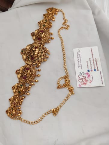Lakshmi temple hip belt
