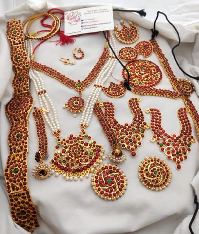 Kemp Bharatnatyam set