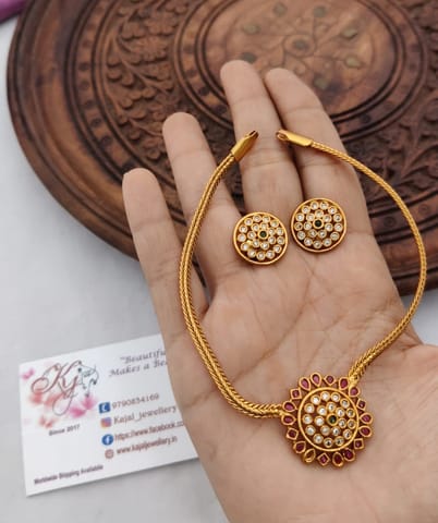 Cz choker set