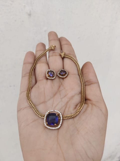 Stone Cz Violet