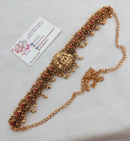 Temple hip belt coral design