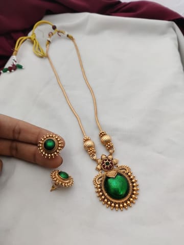 Palakka long chain set