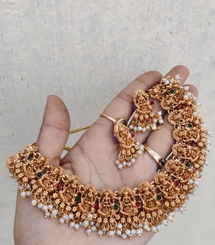 Temple necklace set