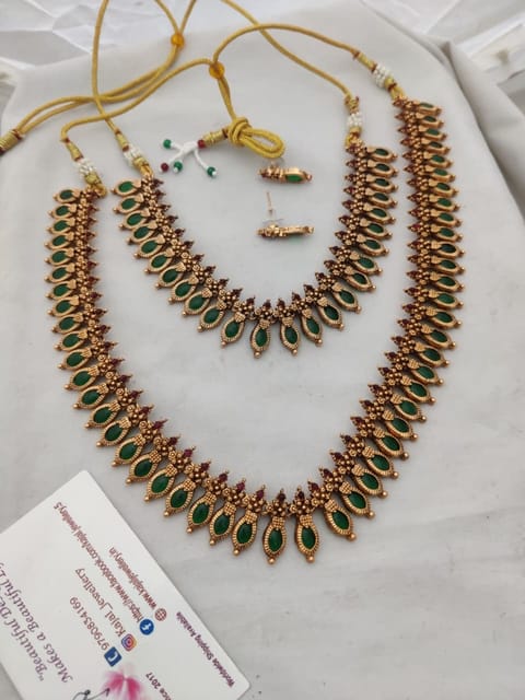 Palakka semi bridal set