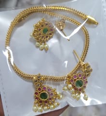 Cz attigai choker set back will attach rope
