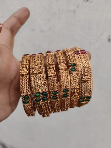 Temple bangles set