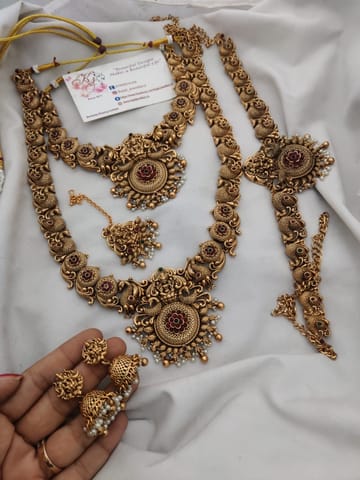 Temple semi bridal set 2