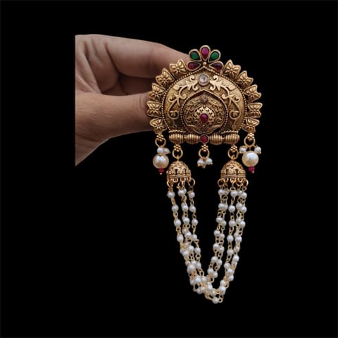 Antique hair collection with Pearl model