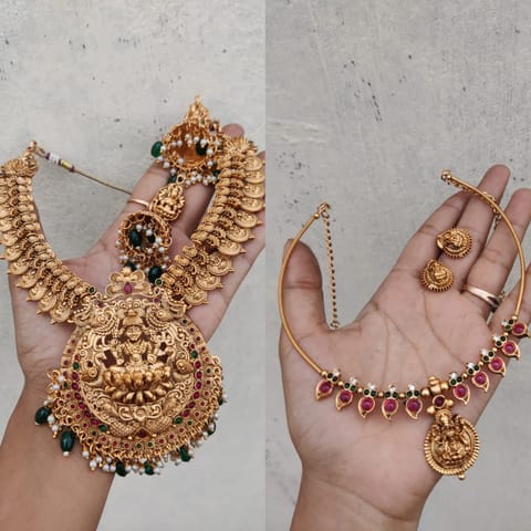 Temple choker n necklace