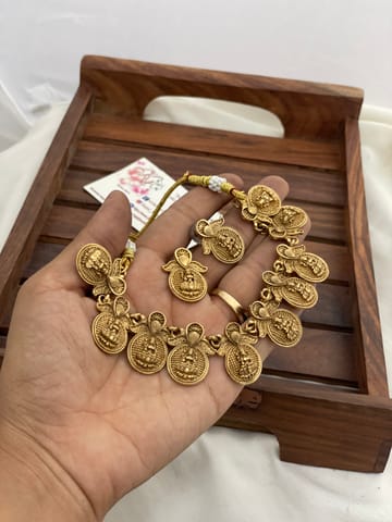 Lakshmi kasumalai necklace set