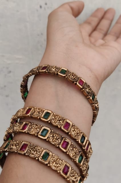 Lakshmi bangle set of 4