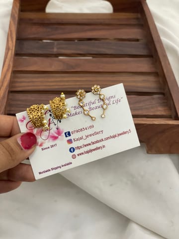 Ear cuff earrings
